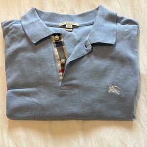 Mens Burberry Polo size large